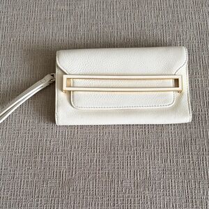 Talbots White Wristlet